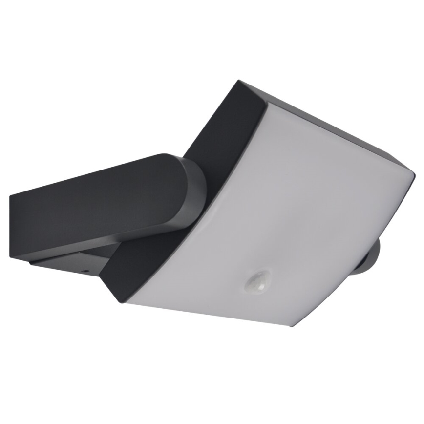 Brilagi - LED zunanja stenska svetilka s senzorjem ANKLE LED/18W/230V 4000K IP65 antracit