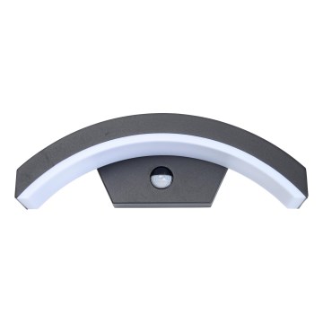 Brilagi - LED Zunanja stenska svetilka s senzorjem ARCELO LED/8W/230V IP54