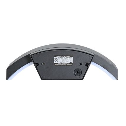 Brilagi - LED Zunanja stenska svetilka s senzorjem ARCELO LED/8W/230V IP54