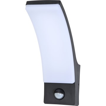 Brilagi - LED Zunanja stenska svetilka s senzorjem ARCELO LED/9W/230V IP44