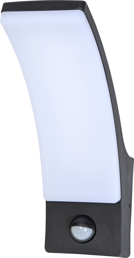 Brilagi - LED Zunanja stenska svetilka s senzorjem ARCELO LED/9W/230V IP44