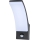 Brilagi - LED Zunanja stenska svetilka s senzorjem ARCELO LED/9W/230V IP44
