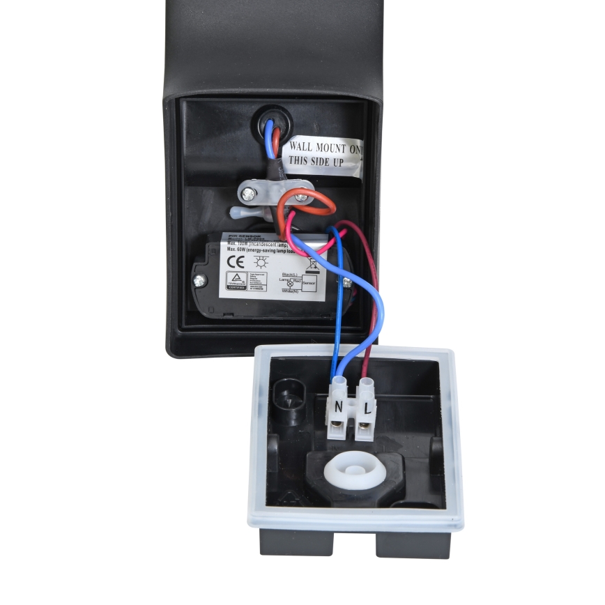 Brilagi - LED Zunanja stenska svetilka s senzorjem ARCELO LED/9W/230V IP44