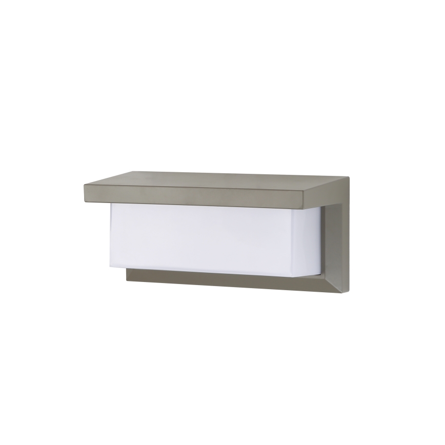Brilagi - LED Zunanja stenska svetilka s senzorjem BRICKY LED/12W/230V siva IP54