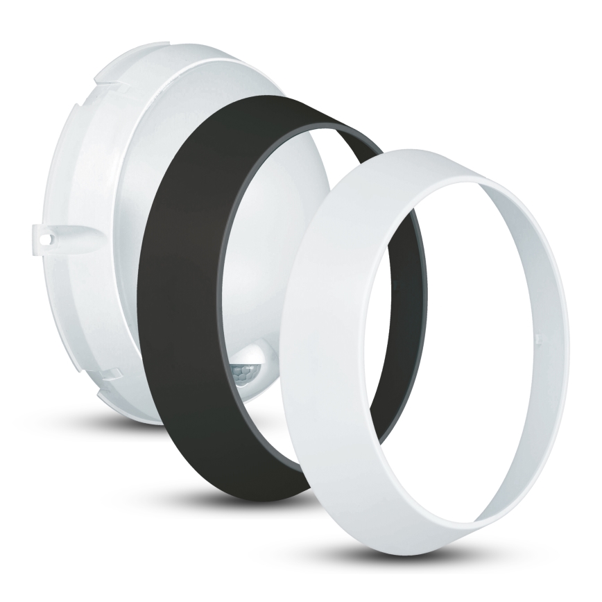 Brilagi - LED Zunanja stenska svetilka s senzorjem 2v1 BULKHEAD LED/20W/230V IP65