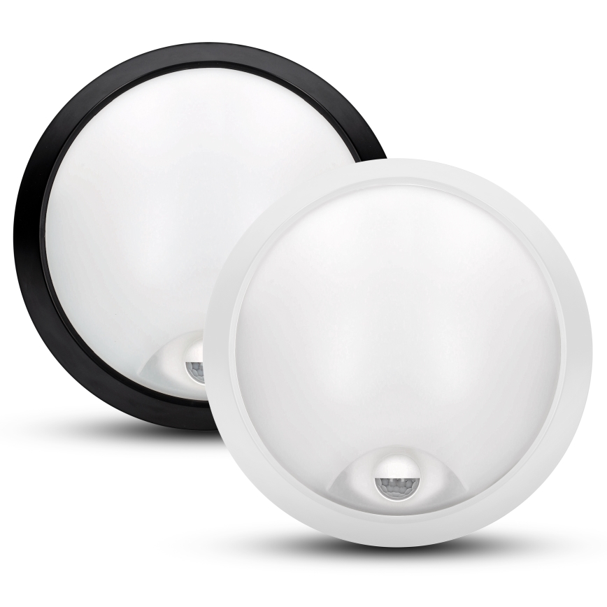 Brilagi - LED Zunanja stenska svetilka s senzorjem 2v1 BULKHEAD LED/20W/230V IP65