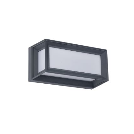 Brilagi - LED zunanja stenska svetilka s senzorjem PARKER LED/12W/230V antracit IP44