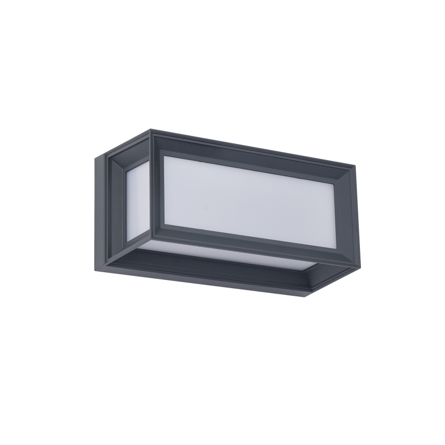 Brilagi - LED zunanja stenska svetilka s senzorjem PARKER LED/12W/230V antracit IP44