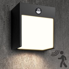 Brilagi - LED Zunanja stenska svetilka s senzorjem TERNI LED/12W/230V IP44