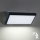 Brilagi - LED Zunanja stenska svetilka s senzorjem TRIANGLE LED/20W/230V črna IP65