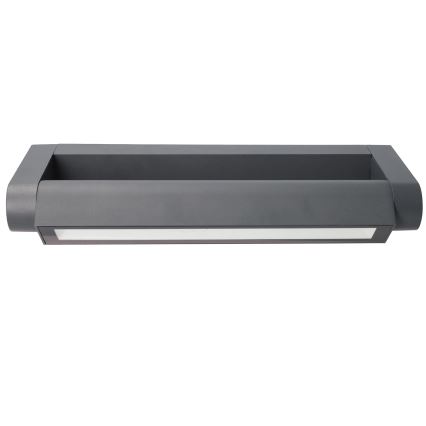Brilagi - LED Zunanja stenska svetilka SALERNO LED/12W/230V 35,5 cm antracit IP65