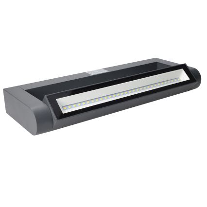 Brilagi - LED Zunanja stenska svetilka SALERNO LED/12W/230V 35,5 cm antracit IP65
