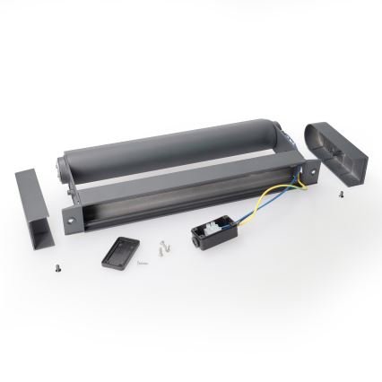 Brilagi - LED Zunanja stenska svetilka SALERNO LED/12W/230V 35,5 cm antracit IP65