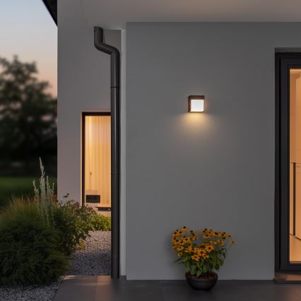 Brilagi - LED Zunanja stenska svetilka TERNI LED/12W/230V antracit IP44