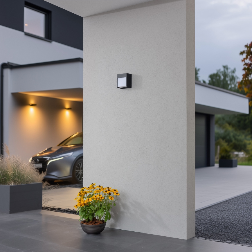 Brilagi - LED Zunanja stenska svetilka TERNI LED/12W/230V antracit IP44