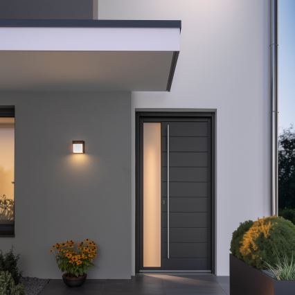 Brilagi - LED Zunanja stenska svetilka TERNI LED/12W/230V antracit IP44