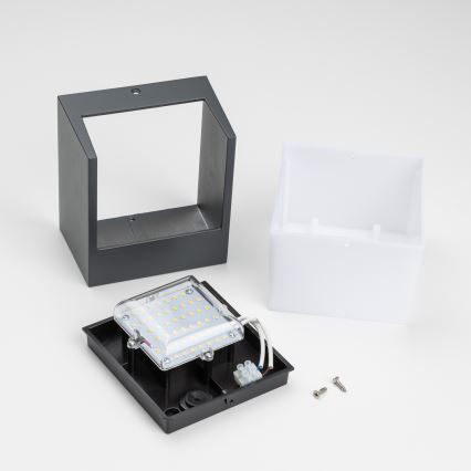 Brilagi - LED Zunanja stenska svetilka TERNI LED/12W/230V antracit IP44