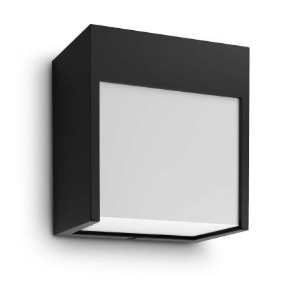 Brilagi - LED Zunanja stenska svetilka TERNI LED/12W/230V črna IP44