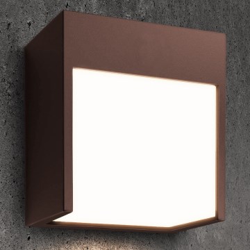 Brilagi - LED zunanja stenska svetilka TERNI LED/12W/230V, rjava, IP44