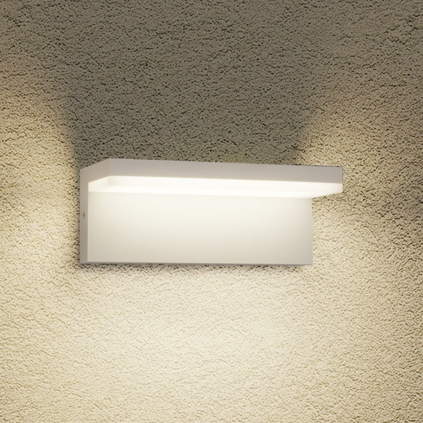 Brilagi - LED zunanja stenska svetilka TESSI LED/10W/230V bela IP54