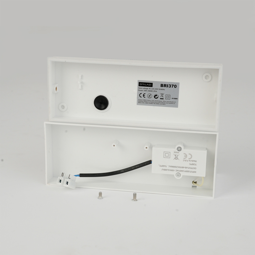 Brilagi - LED zunanja stenska svetilka TESSI LED/10W/230V bela IP54