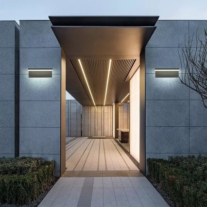 Brilagi - LED zunanja stenska svetilka TESSI LED/10W/230V črna IP54