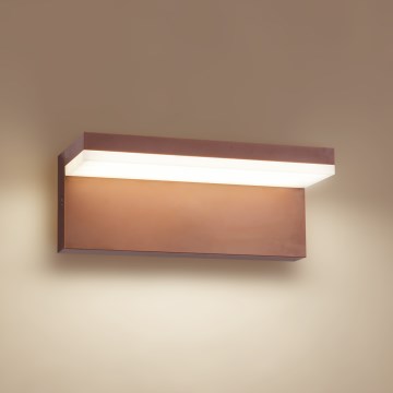 Brilagi - LED zunanja stenska svetilka TESSI LED/10W/230V rjava IP54