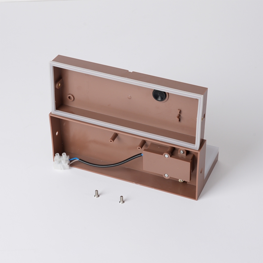 Brilagi - LED zunanja stenska svetilka TESSI LED/10W/230V rjava IP54