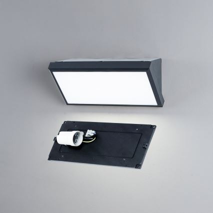 Brilagi - LED zatemnjivo zunanje stensko svetilo TRIANGLE 1xE27/6W/230V 2700-6500K IP65 antracit
