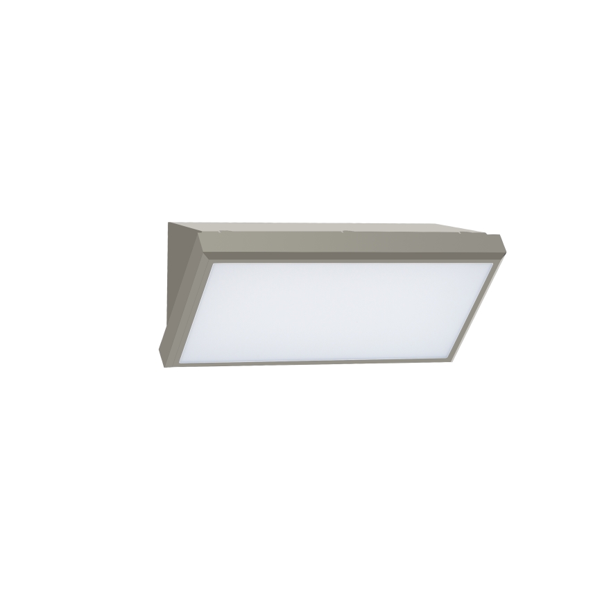 Brilagi - LED Zunanja stenska svetilka TRIANGLE LED/20W/230V siva IP65