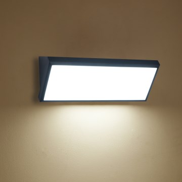 Brilagi - LED zunanja stenska svetilka TRIANGLE LED/42W/230V črna IP65