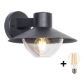 BRILAGI - LED Zunanja stenska svetilka VEERLE 1xE27/60W/230V IP44