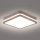 Brilagi - LED zunanja stropna svetilka BENE LED/24W/230V 26x26 cm rjava IP54