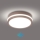 Brilagi - LED zunanja stropna svetilka BENE s senzorjem LED/18W/230V, premer 21,5 cm, rjava, IP54