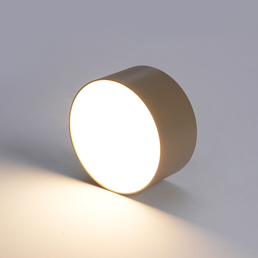 BRILAGI - LED zunanja stropna svetilka FORIS LED/20W/230V premer 15 cm bež IP44
