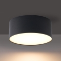 BRILAGI - LED zunanja stropna svetilka FORIS LED/20W/230V premer 15 cm črna IP44