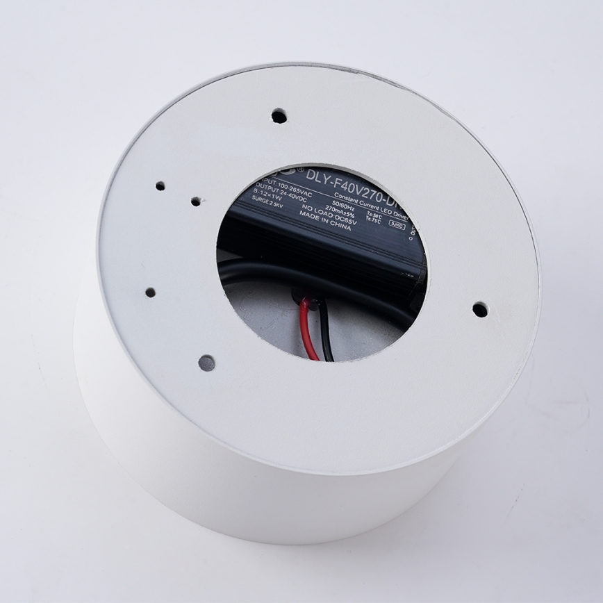 BRILAGI - LED zunanja stropna svetilka FORIS LED/9W/230V premer 9 cm bela IP44
