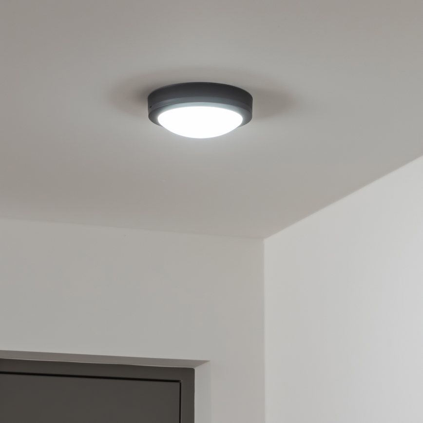 Brilagi - LED Zunanja stropna svetilka LED/13W/230V pr. 17 cm IP54 antracit