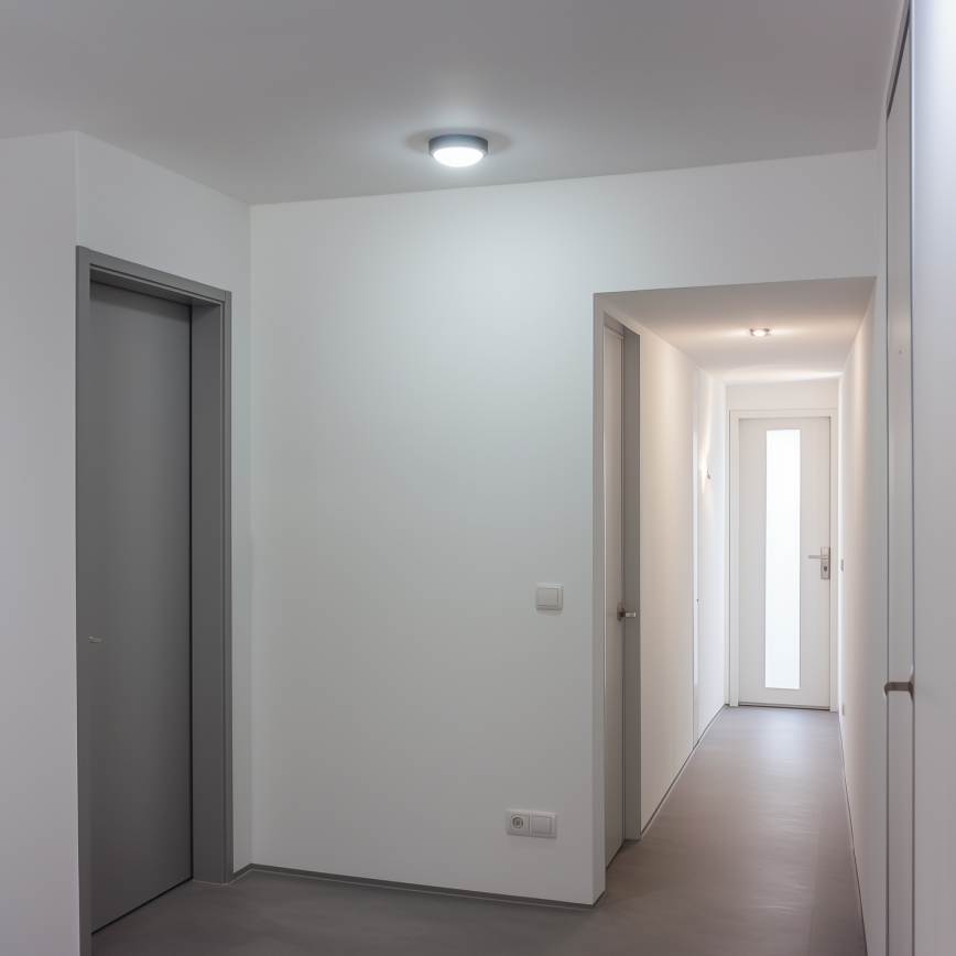 Brilagi - LED Zunanja stropna svetilka LED/13W/230V pr. 17 cm IP54 antracit