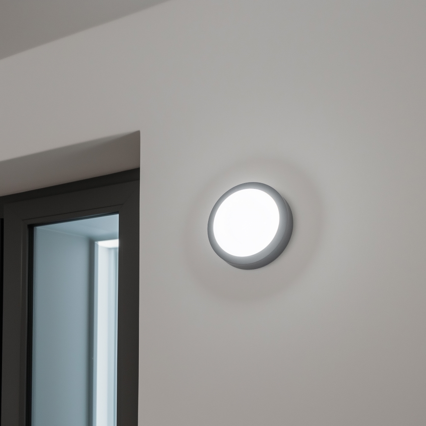 Brilagi - LED Zunanja stropna svetilka LED/13W/230V pr. 17 cm IP54 antracit