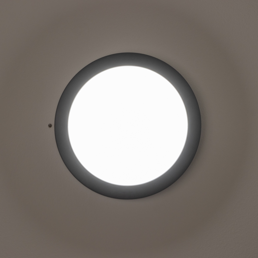 Brilagi - LED Zunanja stropna svetilka LED/13W/230V pr. 17 cm IP54 antracit