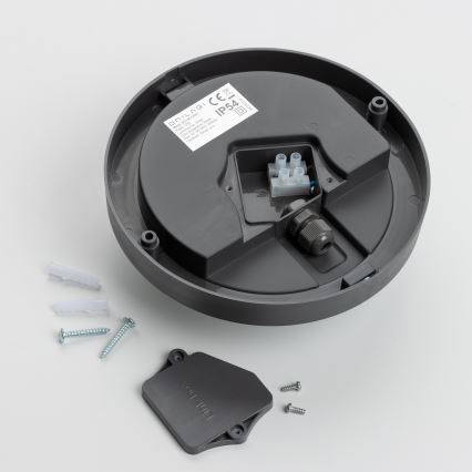 Brilagi - LED Zunanja stropna svetilka LED/13W/230V pr. 17 cm IP54 antracit