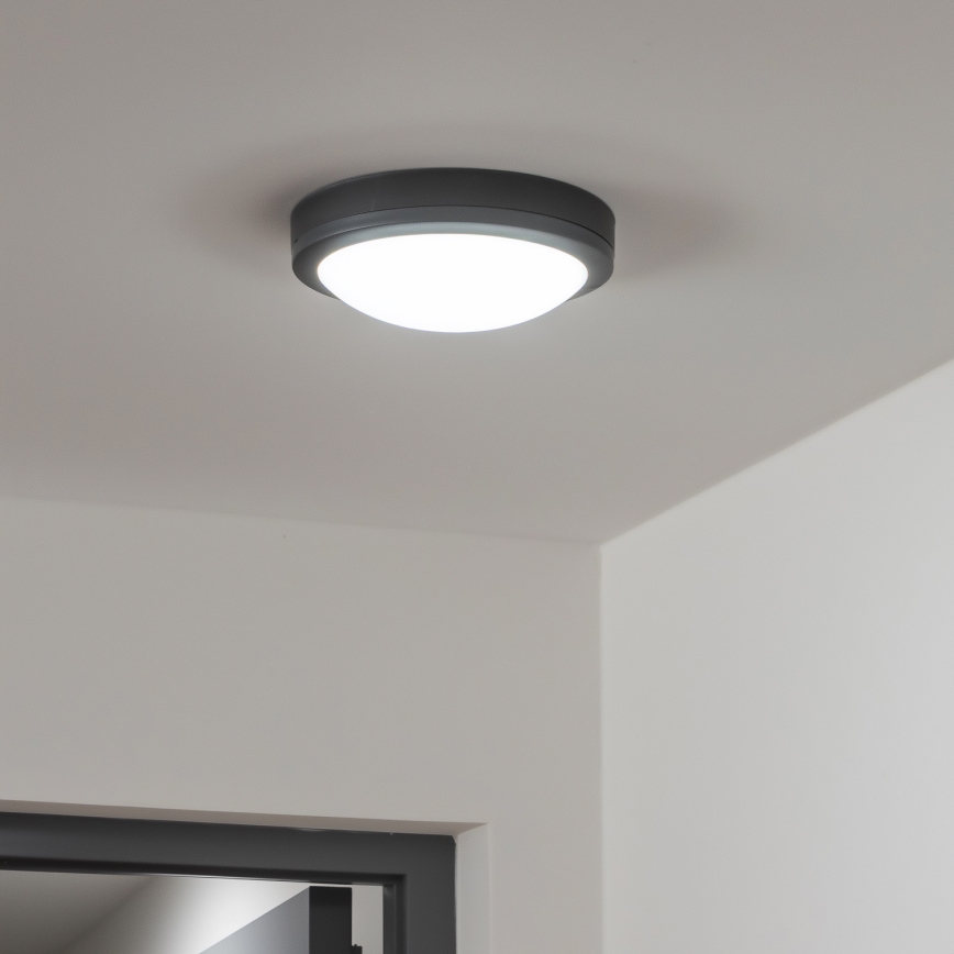 Brilagi - LED Zunanja stropna svetilka LED/20W/230V pr. 23 cm IP54 antracit