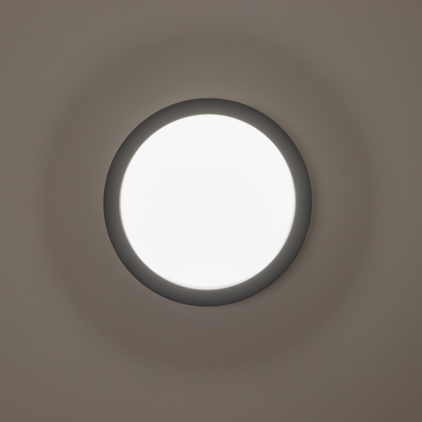 Brilagi - LED Zunanja stropna svetilka LED/20W/230V pr. 23 cm IP54 antracit