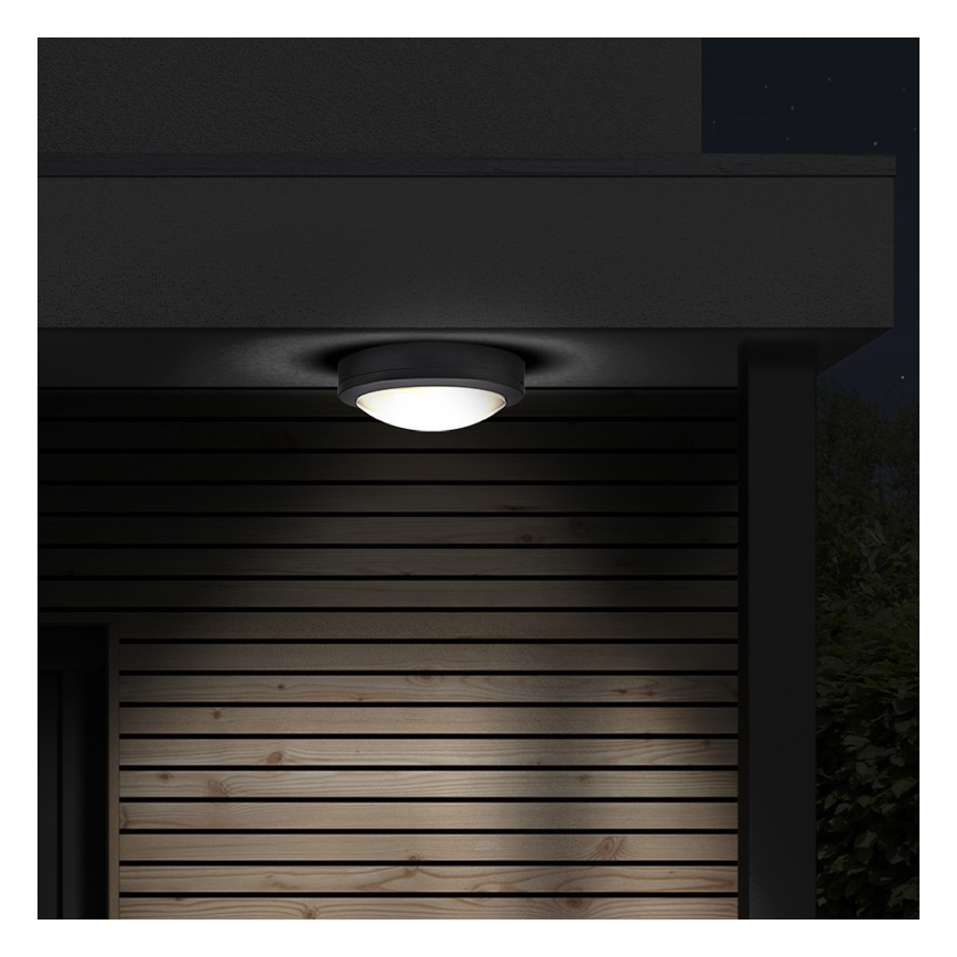 Brilagi - LED Zunanja stropna svetilka LED/20W/230V pr. 23 cm IP54 antracit