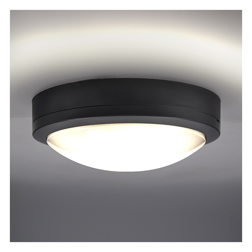 Brilagi - LED Zunanja stropna svetilka LED/20W/230V pr. 23 cm IP54 antracit