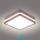 Brilagi - LED zunanja stropna svetilka s senzorjem BENE LED/18W/230V 21,5x21,5 cm rjava IP54