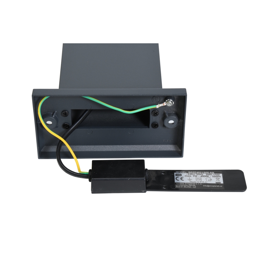 Brilagi - LED Zunanja svetilka ARCELO LED/9W/230V 80 cm IP54