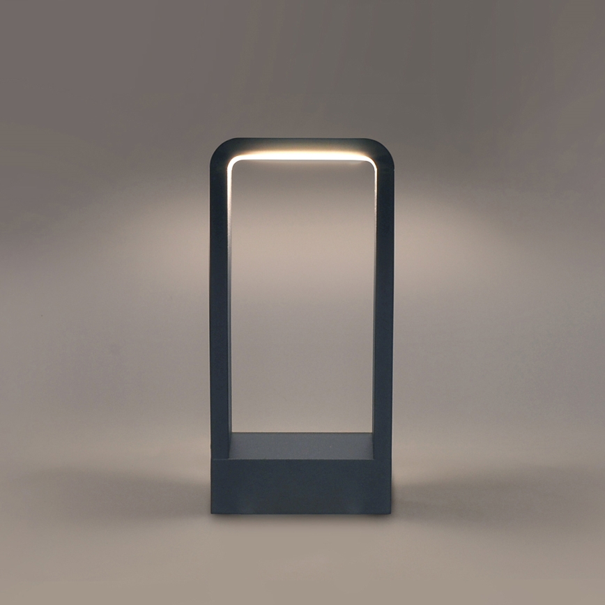 Brilagi - LED Zunanja svetilka BARI LED/7W/230V 3000/4000/6000K antracit IP54 30 cm