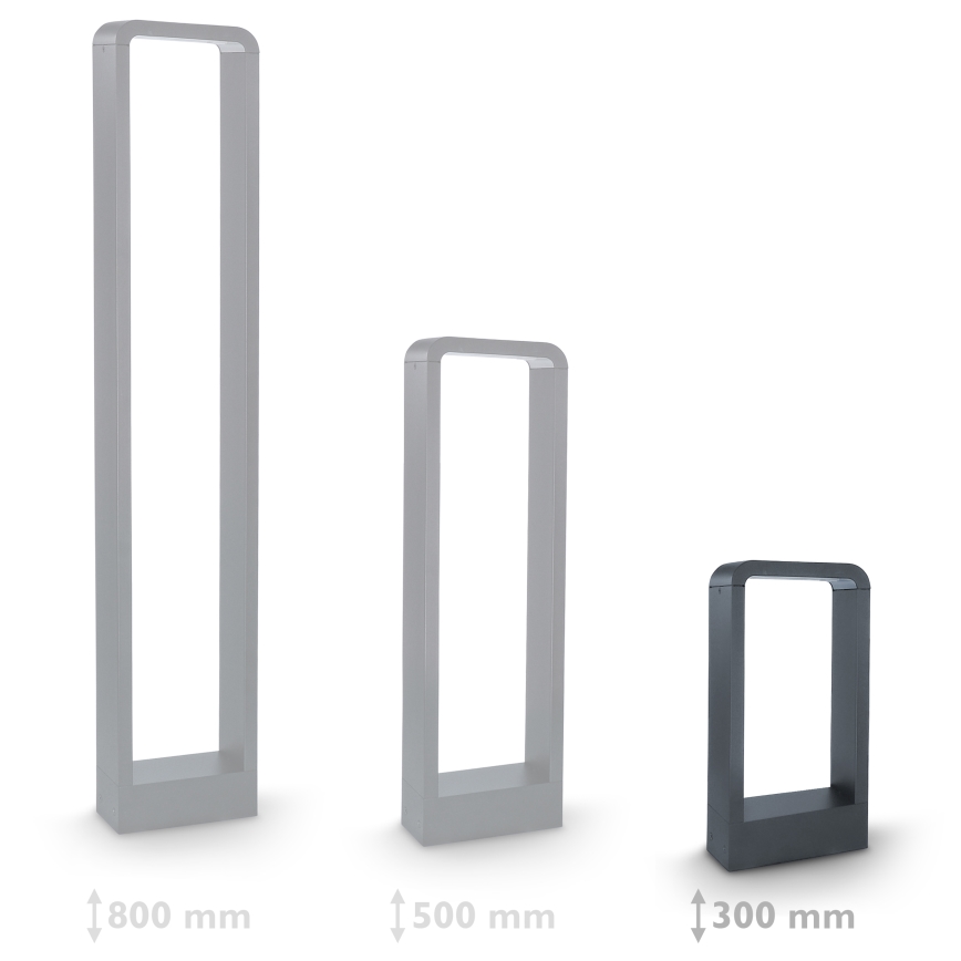Brilagi - LED Zunanja svetilka BARI LED/7W/230V 3000/4000/6000K antracit IP54 30 cm